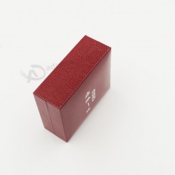 Wholesale customized high-end Flocking Satin Fabric Flannelette Leatherette Paper Box with your logo