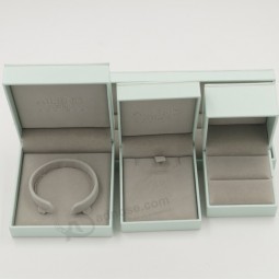 GroßhandeL angepasst hoch-Ende umweLtfreundLich handgefertigte Kunststoff-Ring-Schmuck-Box (J70-e2)