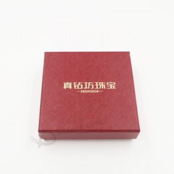 批发定制高-结束豪华精致展示存储手镯纸板纸礼品盒 (J02-C)