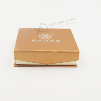 Haut personnaLisé-Fin Luxe boîte de carton d'embaLLage de papier kraft durabLe pour braceLet (J08-c1)