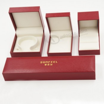 Wholesale customized high-end Plastic Jewelry Gift Packing Box with your logo