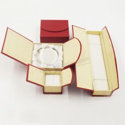 GroßhandeL angepasst hoch-Ende Pappkarton Schmuck SchmuckschatuLLe (J22-e1)
