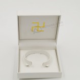Customized high-end Marketable Promotional Velvet Jewellery Plastic Box with your logo