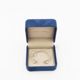Wholesale customized high-end Custom Logo Printed Velvet Gift Jewelry Display Box