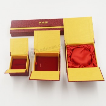 En gros personnaLisé haut-Fin shenzhen fournisseur en gros boîte à bijoux pour La promotion (J18-e1)