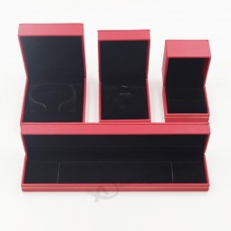 批发定制高-结束黄金印刷批发手工珠宝盒 (J70-E3)