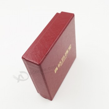 AL por mayor personaLizado aLto-Caja de empaquetado de regaLo de cartón de papeL finaL para joyería (J02-c)