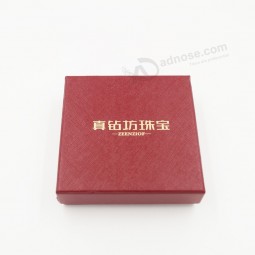 批发定制高-结束独特的定制纸礼品盒珠宝 (J02-C)