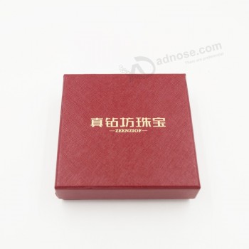 도매 높은 맞춤-보석에 대 한 끝 고유 한 사용자 지정 용지 선물 상자 (J02-c)