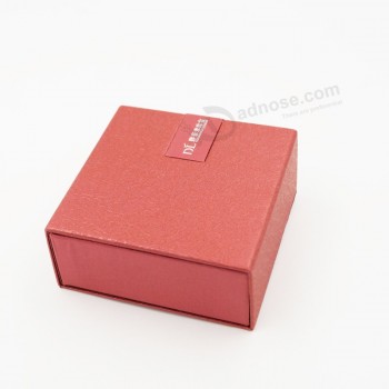 Wholesale customized high-end Matte Lamination Cardboard Paper Jewelry Box with your logo