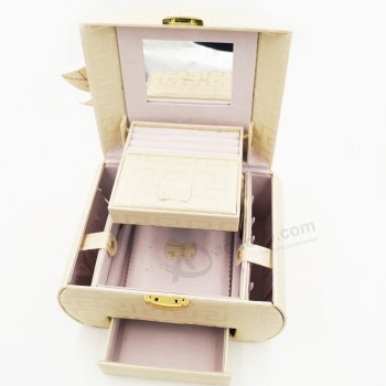 Customized high-end New Design Best Seller Drawer Plastic Box for Jewelry with your logo