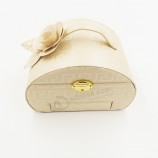 Customized high-end New Arrival Best Seller Jewelry Storage Box with Handle (J03-F)