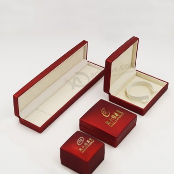 Customized high-end Top Quality Delicate Square Rectangle Jewellery Box with your logo
