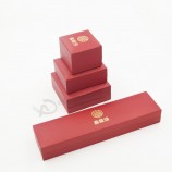 Individuell hoch-Am besten verkaufen handgefertigte benutzerdefinierte Schmuck-Set-Box (J97-ex)