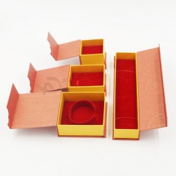 Alto personalizado-Final caixa de presente de embalagem de papelão de preço razoável (J63-e2)