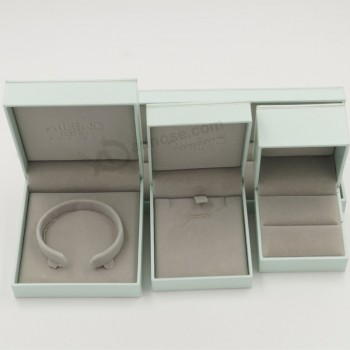 Haut personnalisé-Fin boîte de biJoux de velours en peluche douce faite à la main (J70-e2)