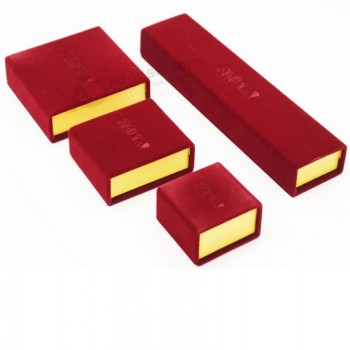 Alta personalizzato-Fine fornitore di shenzhen morbido velluto scatola di carta di peluche (J46-e)