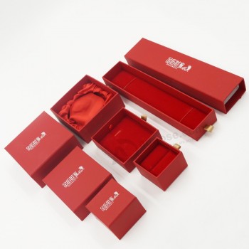 Alto personalizado-Caixa de embalagem de presente de Jóias de gaveta de pull-out final (J64-e1)