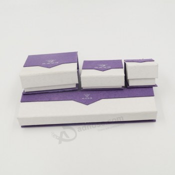 Alto personalizado-Caixa de presente de Jóias de papel artesanal de qualidade superior final (J09-e)