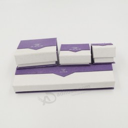 Customized high-end Top Quality Handmade Paper Jewelry Gift Box with your logo