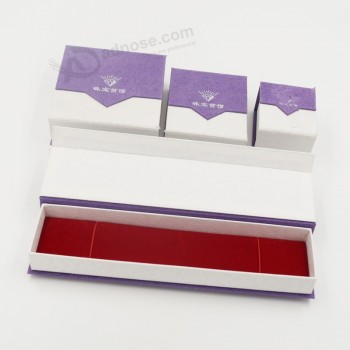 Alto personalizado-End clamshell caixa de presente de papelão duro (J09-e)