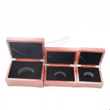 Groothandel aangepaste hoge kwaliteit china leverancier handgemaakte houten verpakking voor sieraden (J99-l)