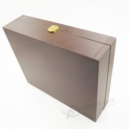оптовая подгонянная деревянная коробка хранения ювелирных изделий ювелирных изделий высокого качества (к101)