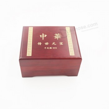 Groothandel aangepaste hoge kwaliteit promotionele opslag houten geschenkdoos voor sieraden (J99-s)