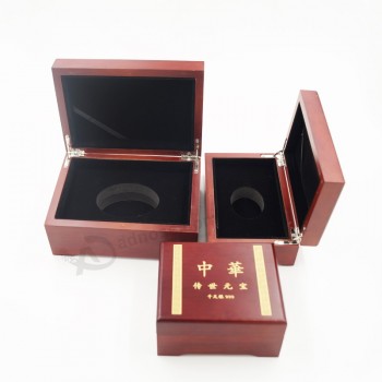 оптовая подгонянная высококачественная деревянная коробка высокого качества для ювелирных изделий (к99-s)