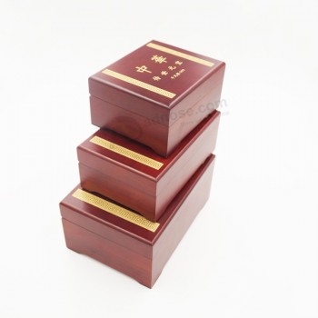 оптовое подгонянное высокое качество ретро антикварная деревянная коробка подарка для ювелирных изделий (к99-s)