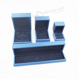 Wholesale customized high quality Ring Necklace Bracelet Diamond Wooden Box with your logo