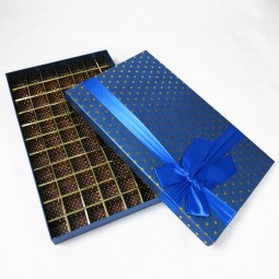 Caixa de Chocolate. de presente de empacotamento de papel de Chocolate. fantasia extravagante para doces