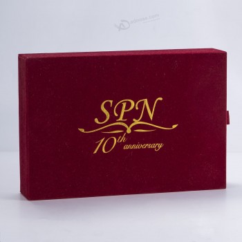 Personalizzato scatola di gioielli di carta fatta a mano di alta qualità