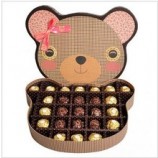 Bedrukte kartonnen verpakking geschenk chocolade doos