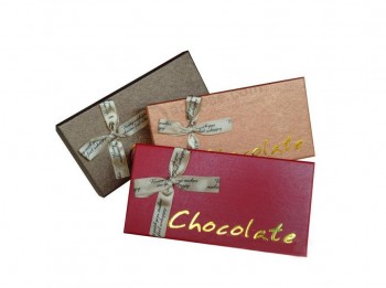 Al por mayor personalizar la fábrica de caJa de Chocolate. de embalaJe de papel rígido