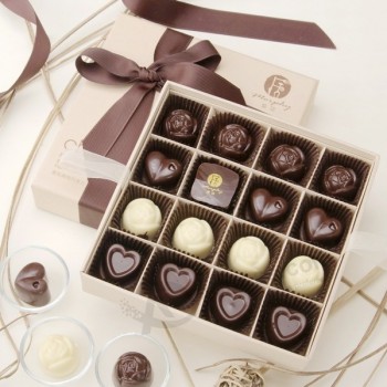 Hoge kwaliteit handgemaakte chocoladedocument geschenkverpakking groothandel 