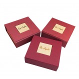 Fabriek aanpassen gemakkeliJk papier sieraden verpakking geschenkdoos