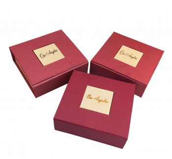 Factory Customize Easy Paper Jewelry Packing Gift Box