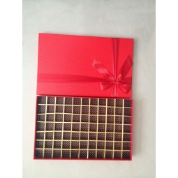 Confezione regalo scatola di cioccolata di carta da regalo oem per cioccolata