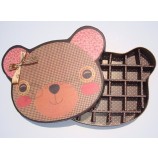 Schöner Bär Form Papier Pralinenschachtel Großhandel