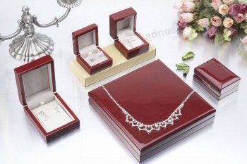 Alta qualità personalizza il commercio all'ingrosso della scatola di imballaggio dei gioielli di carta