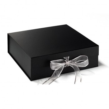 Fantasia personalizada caixa de presente de papel de embalagem de madeira por atacado