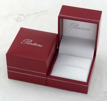 CaJa de regalo de papel de Joyería hecha a mano impresa personalizado para el embalaJe