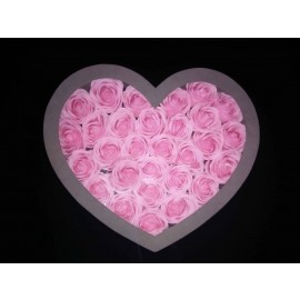 Sweety Saint Valentin coeur forme papier fleur boîte-cadeau en gros