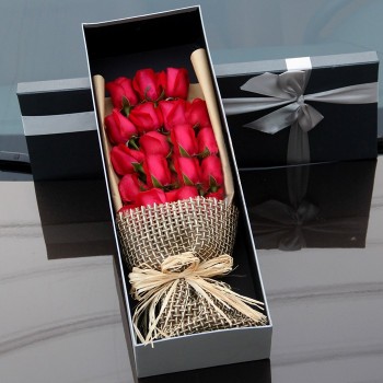 Elegant Cover Paper Rose/Lily Packaging Gift Custom 