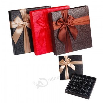 Mode handgemaakte papieren geschenkverpakking doos voor chocolade