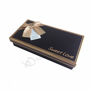 Heiß-Verkauf von Papier Geschenk Verpackung Box Schokolade Box benutzerdefinierte
