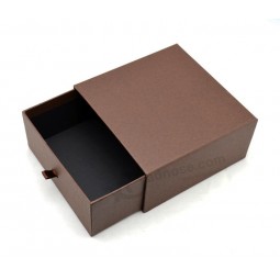 China fábrica personalizar artesanal caixa de embalagem de papel simples presente com Janela