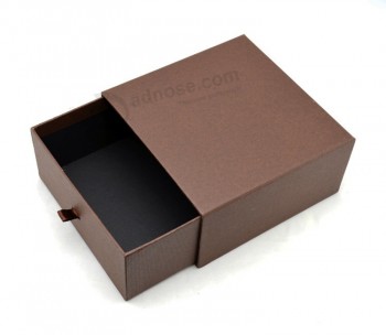 OEM-Fabrik fertigen handgemachte einfache Papier Geschenk Verpackung Box mit Fenster