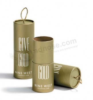 Boîte de tube de papier à la main boîte-cadeau boîte à vin boîte à cosmétiques en gros